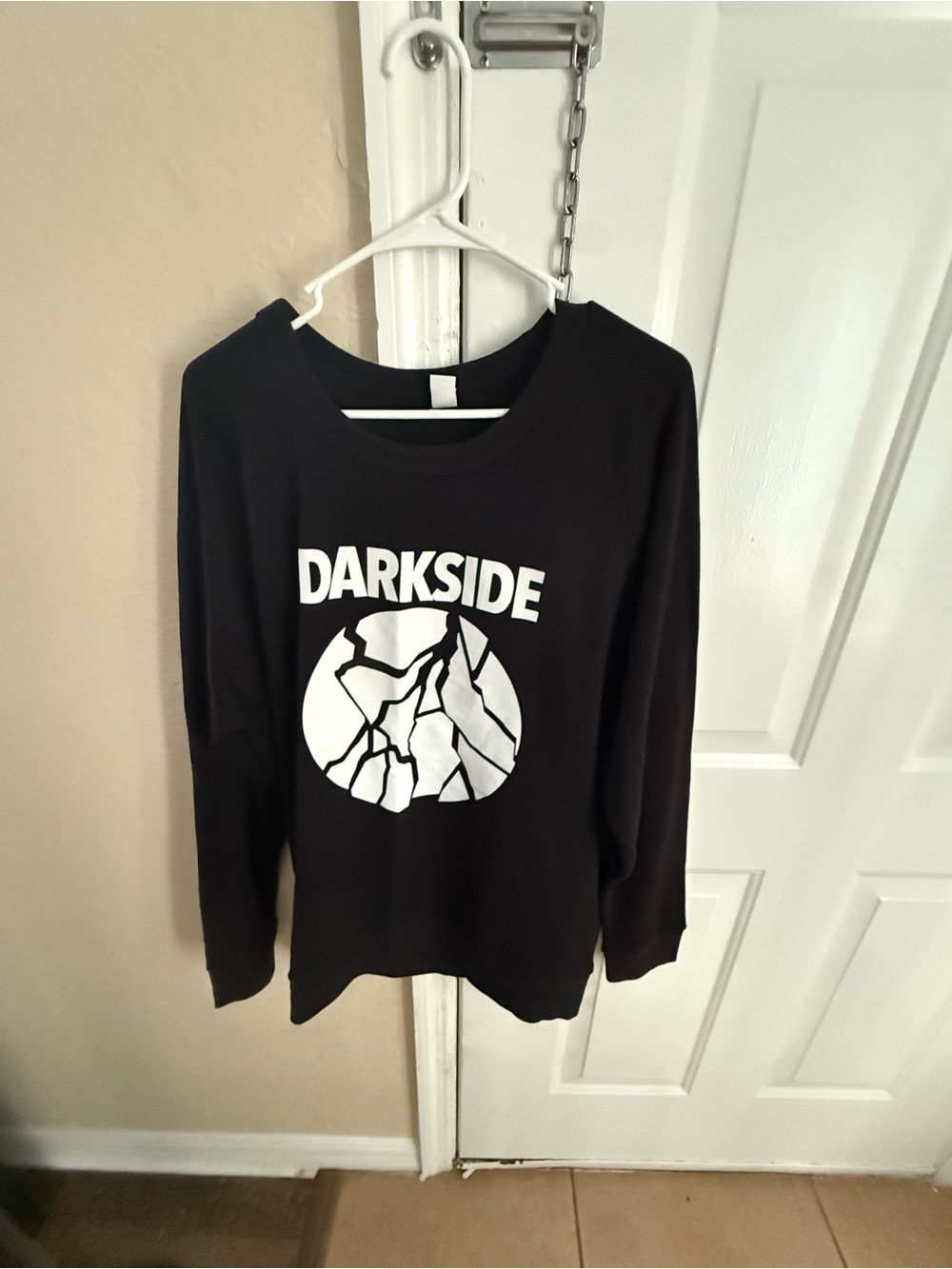Darkside Black Graphic Long-Sleeve Shirt
